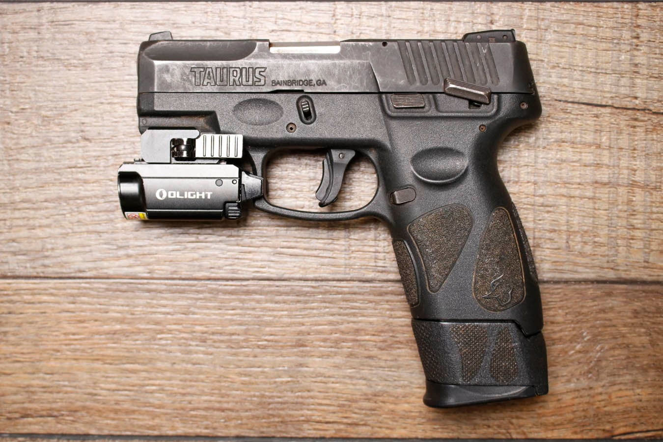 TAURUS G2C 9mm Police Trade-In Pistol with O Light
