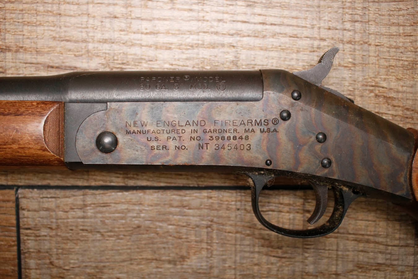 NEW ENGLAND FIREARMS Pardner 20GA Police Trade-In Shotgun