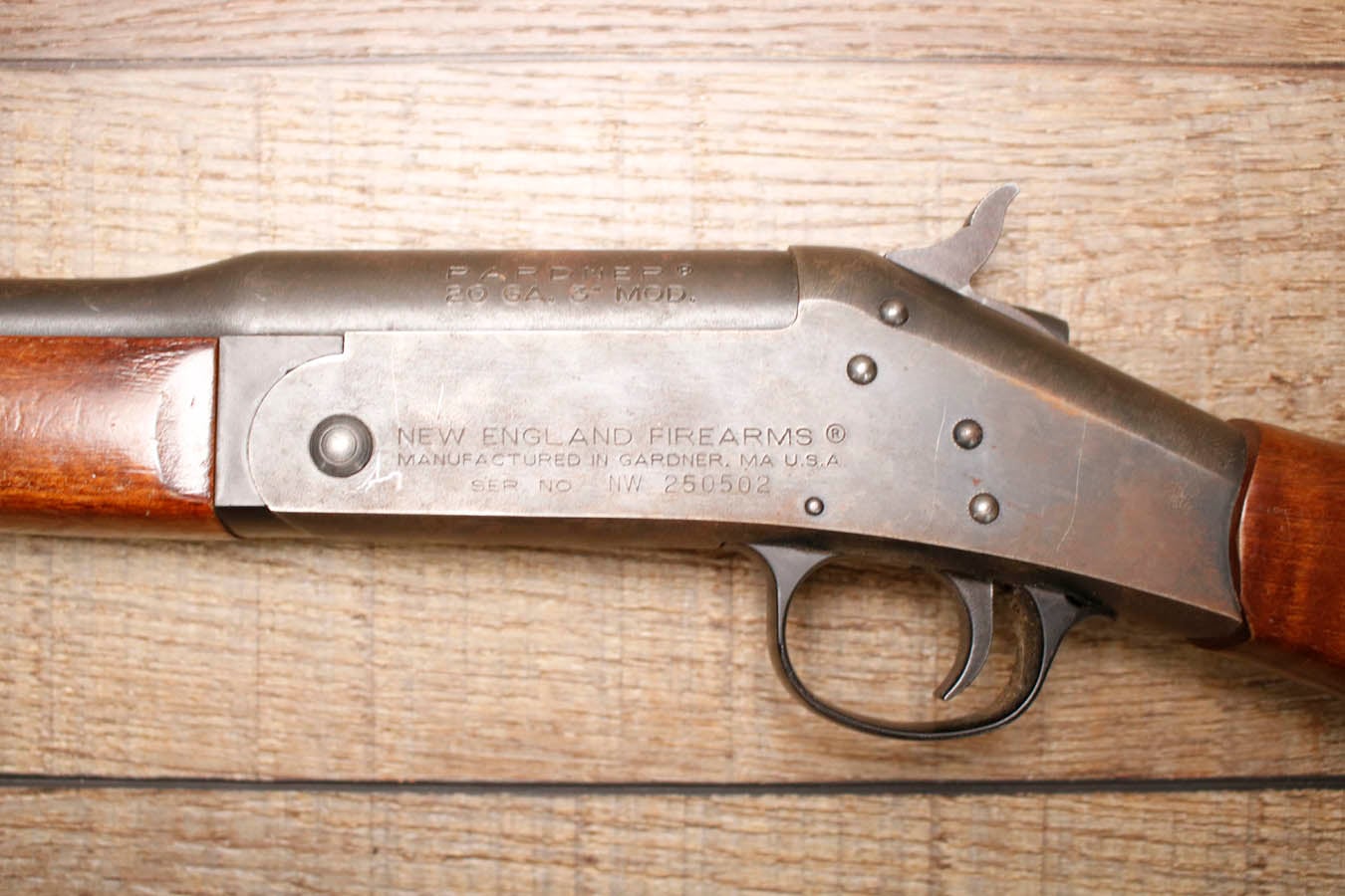 NEW ENGLAND FIREARMS Pardner 20GA Police Trade-In Shotgun