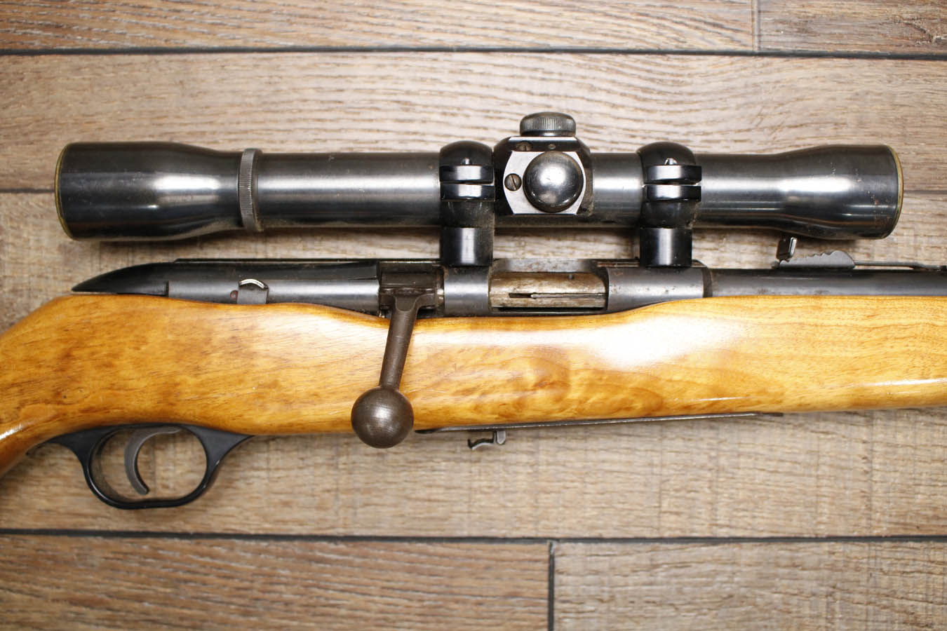 NEW HAVEN 740T 22WMR Police Trade-In Rifle with Scope (No Magazine)