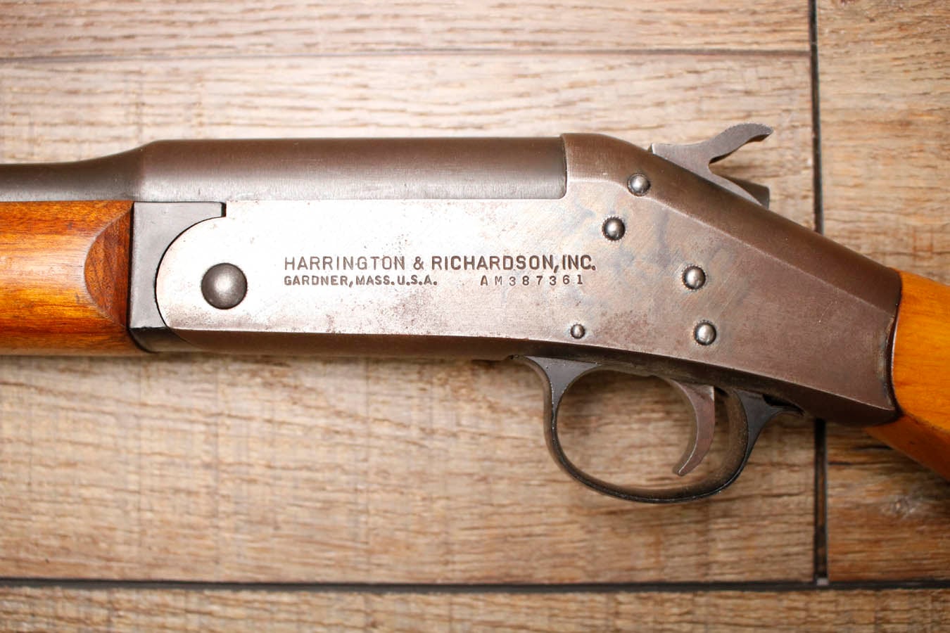 HARRINGTON  RICHARDSON Topper 58 410GA Police Trade-In Shotgun