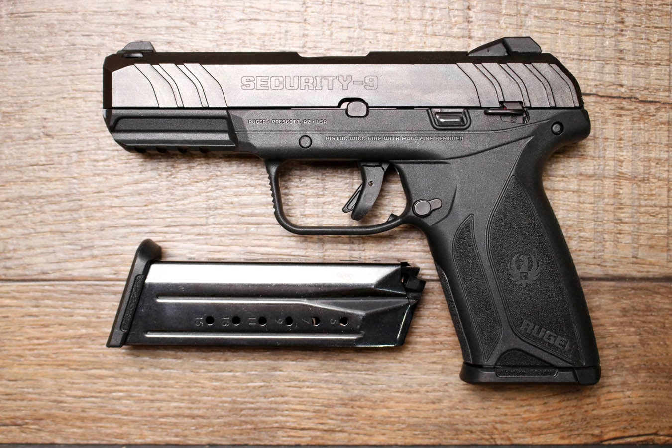 RUGER Security-9 9mm Police Trade-In Pistol