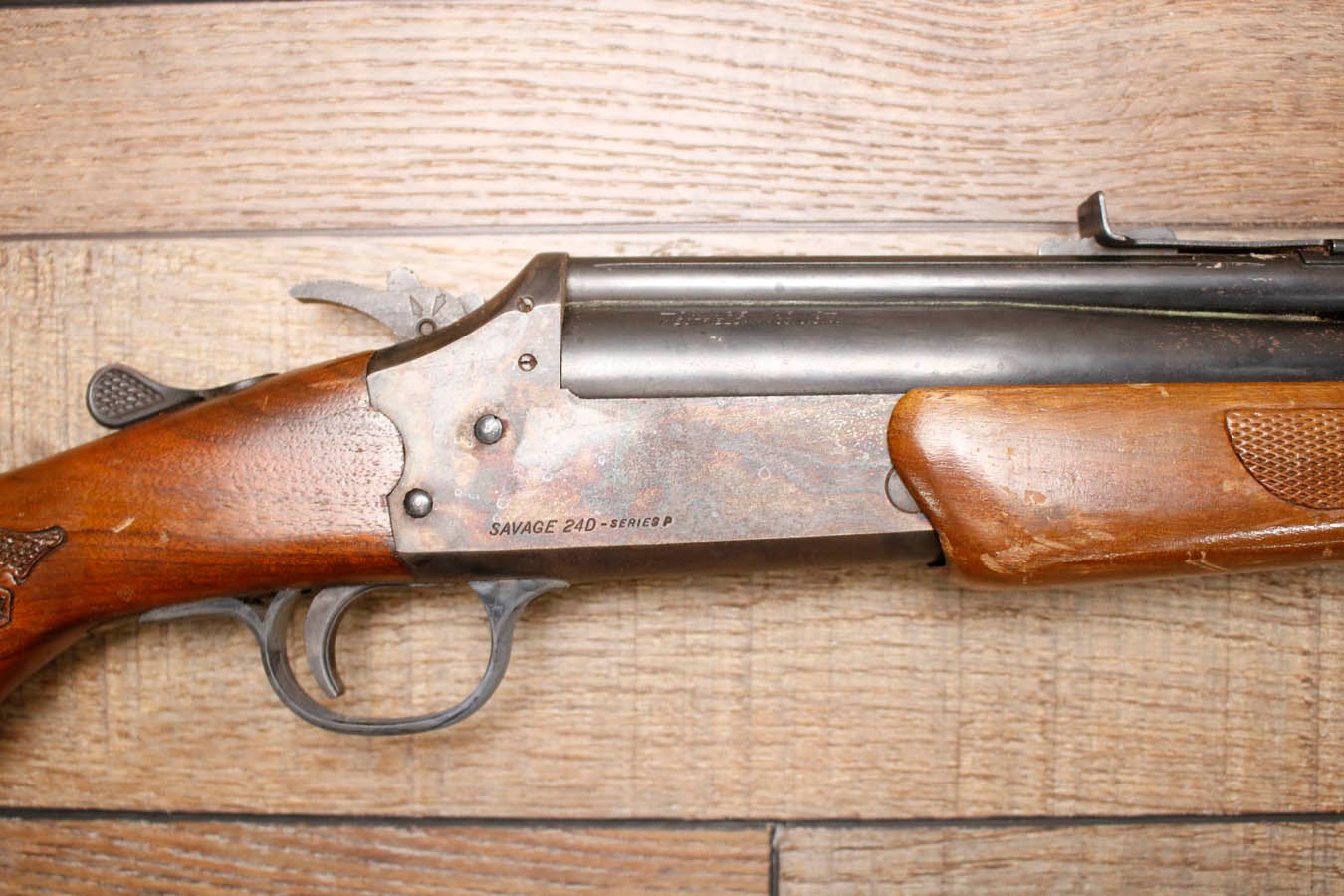 SAVAGE 24D Series P 22LR/410GA Police Trade-In Shotgun/Rifle