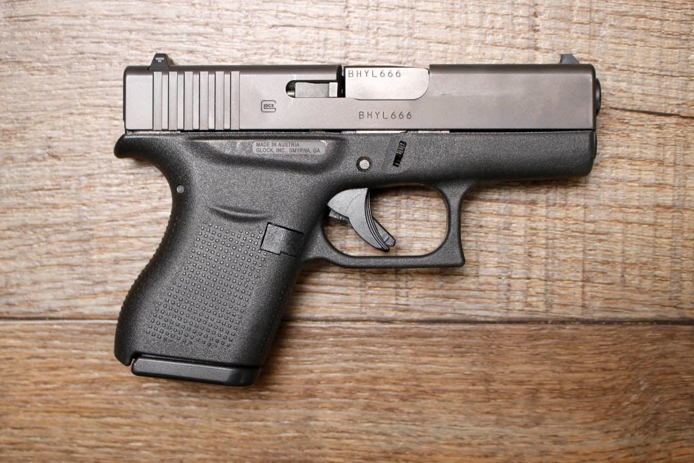 GLOCK 43 9mm Police Trade-In Pistol