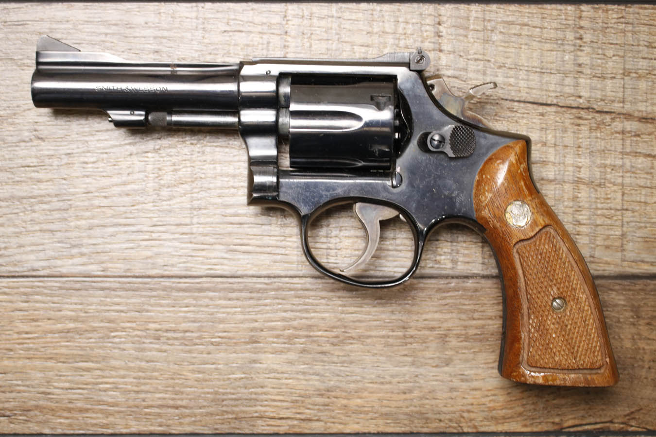 SMITH AND WESSON 15-3 38SW SPL Police Trade-In Revolver