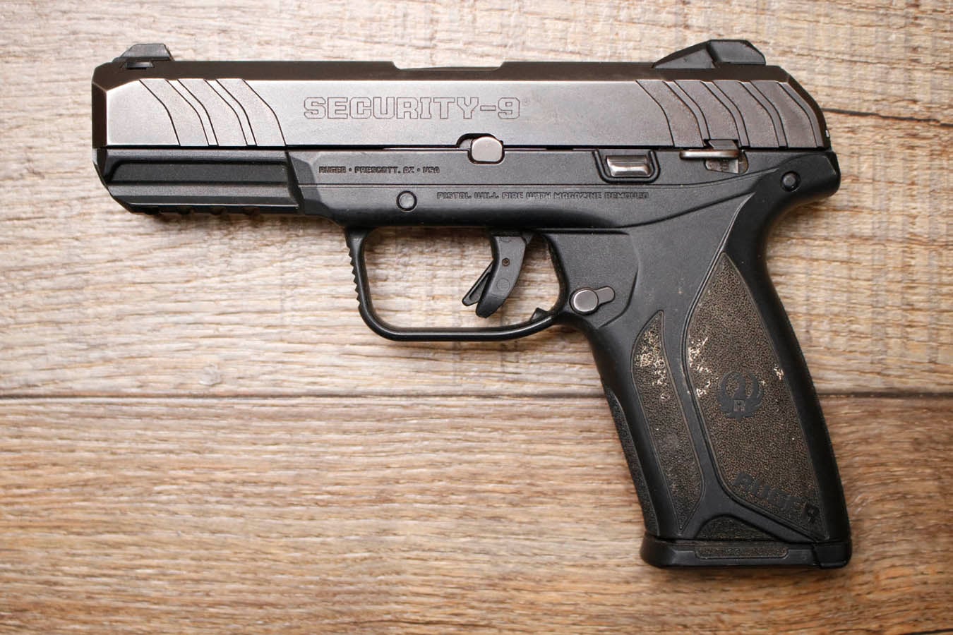 RUGER Security-9 9mm Police Trade-In Pistol