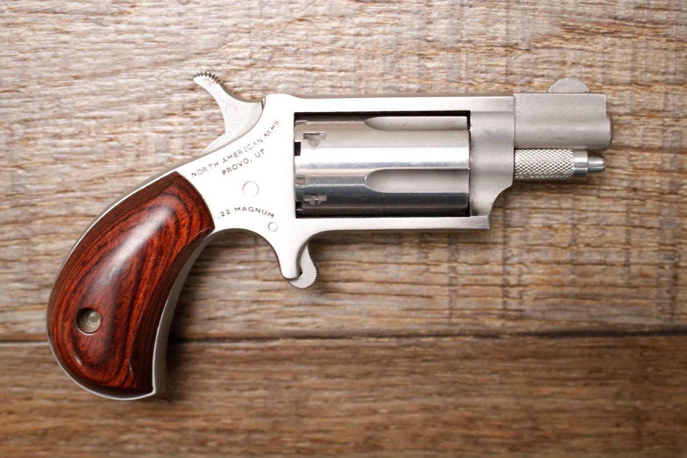 NORTH AMERICAN ARMS Derringer 22WMR Police Trade-In Revolver