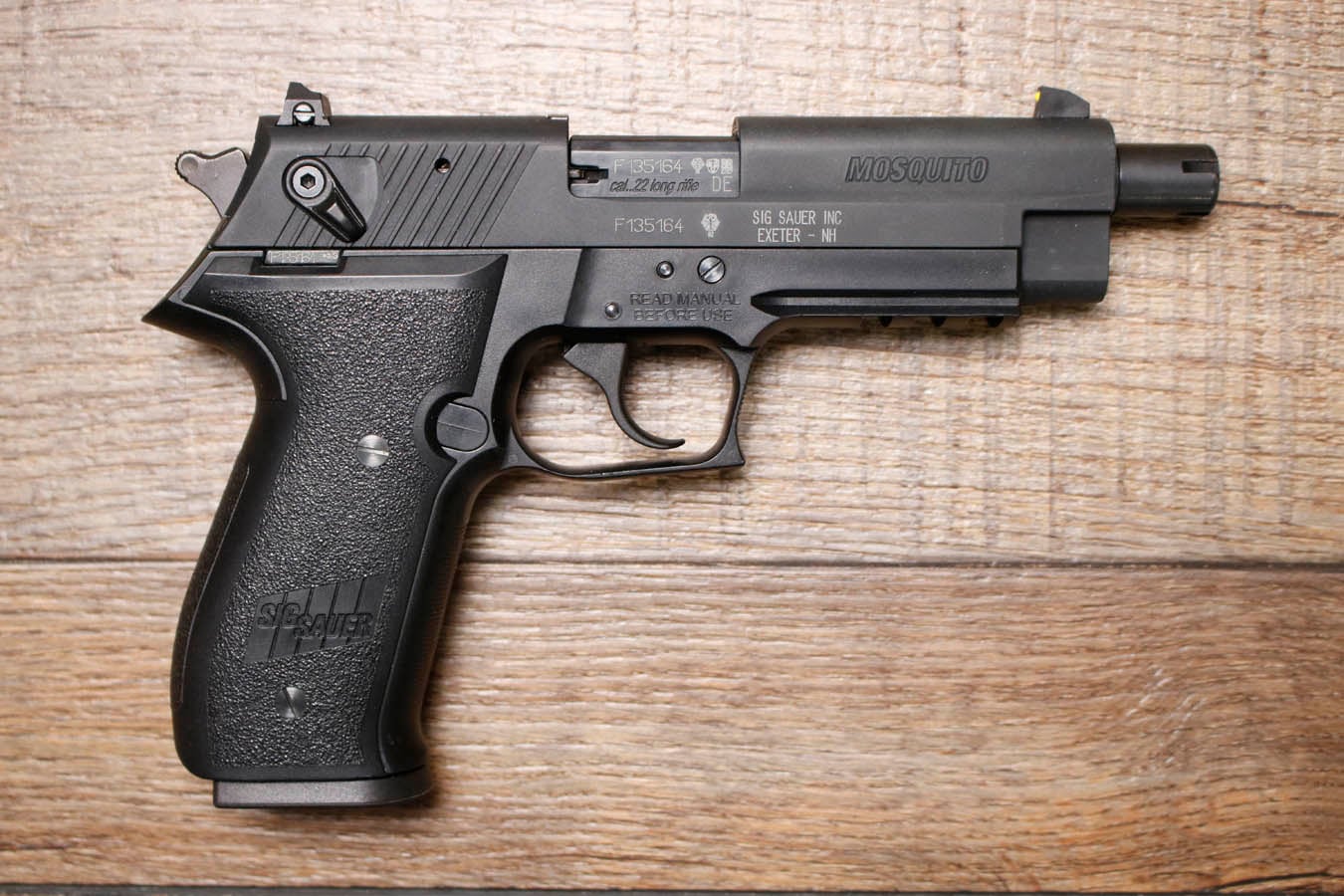 SIG SAUER Mosquito 22LR Police Trade-In Pistol with Threaded Barrel