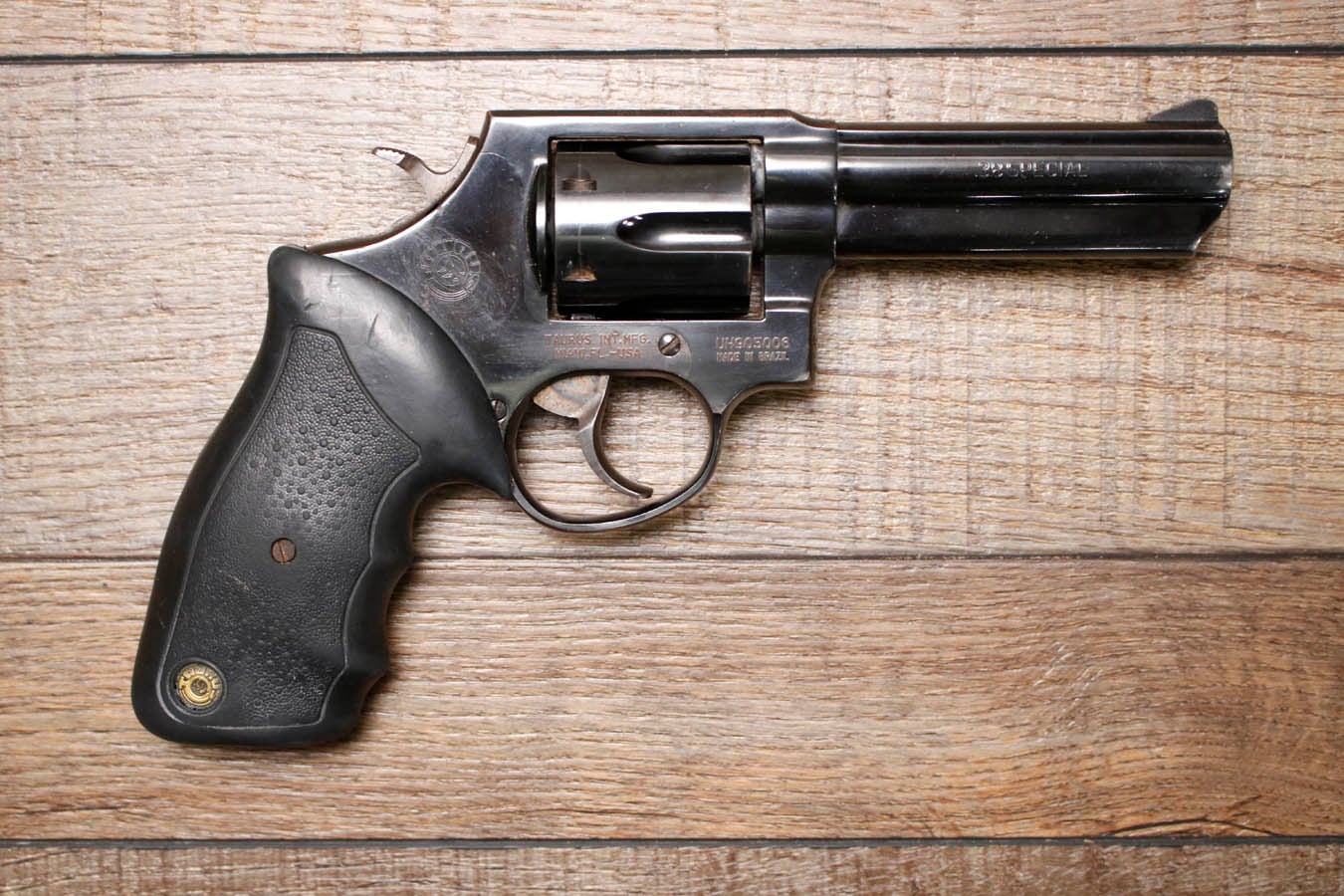 TAURUS Model 82 .38 Special 6-Shot 4 Inch Police Trade-In Revolver
