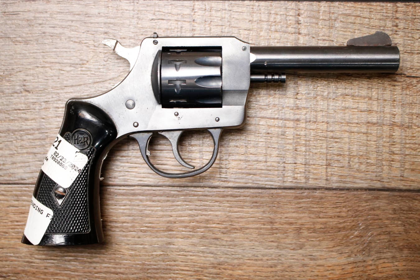 H AND R 929 Sidekick 22LR Police Trade-In 9-Shot Revolver