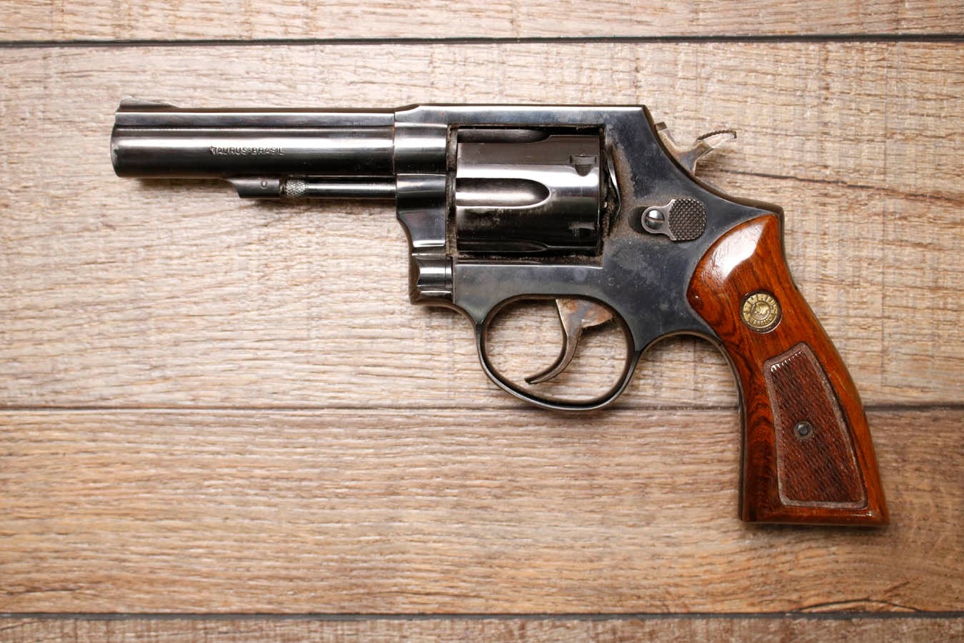 TAURUS Model 82 .38 Special 6-Shot 4 Inch Blued Police Trade-In Revolver