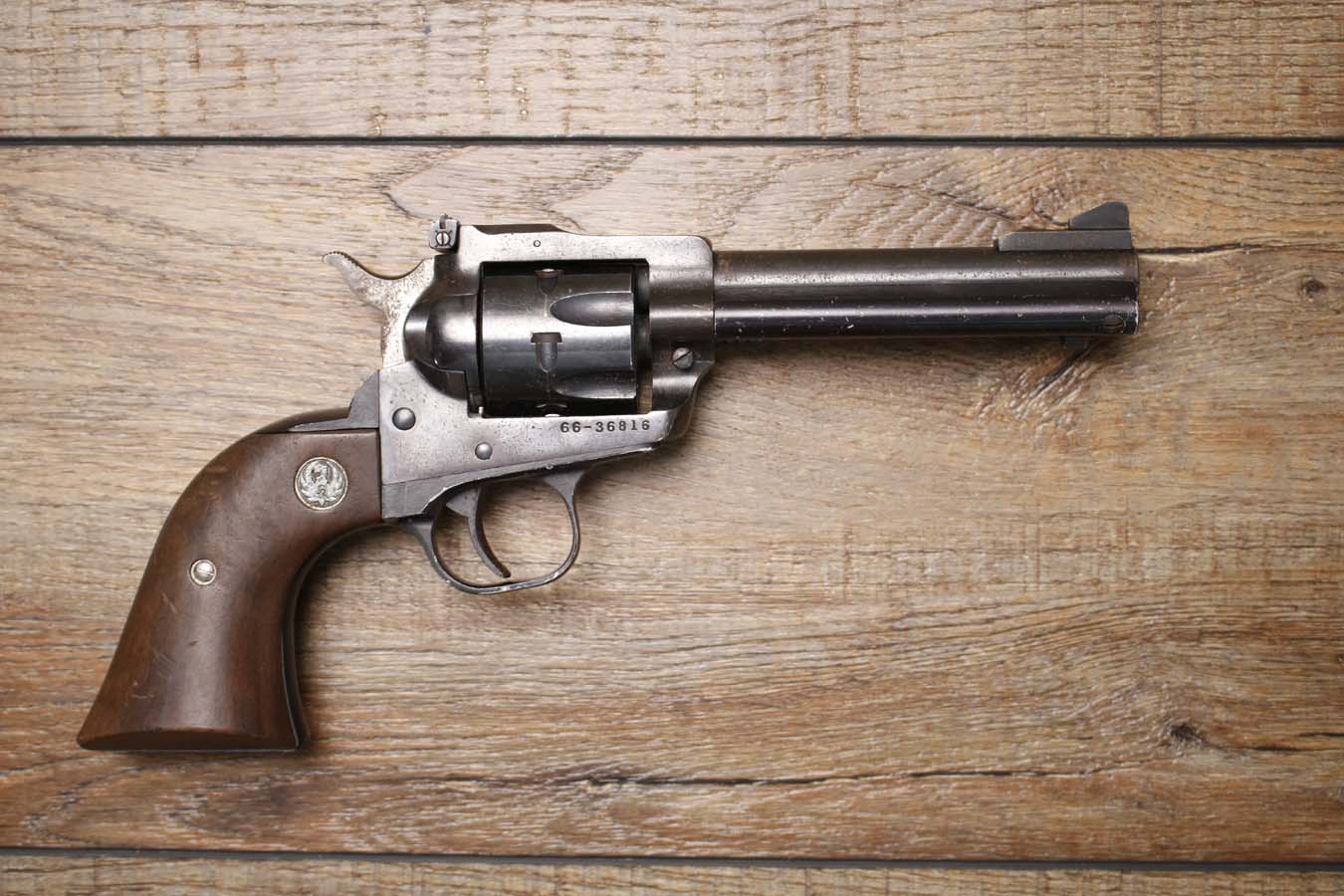 RUGER New Model Single Six 22LR Police Trade-In Revolver