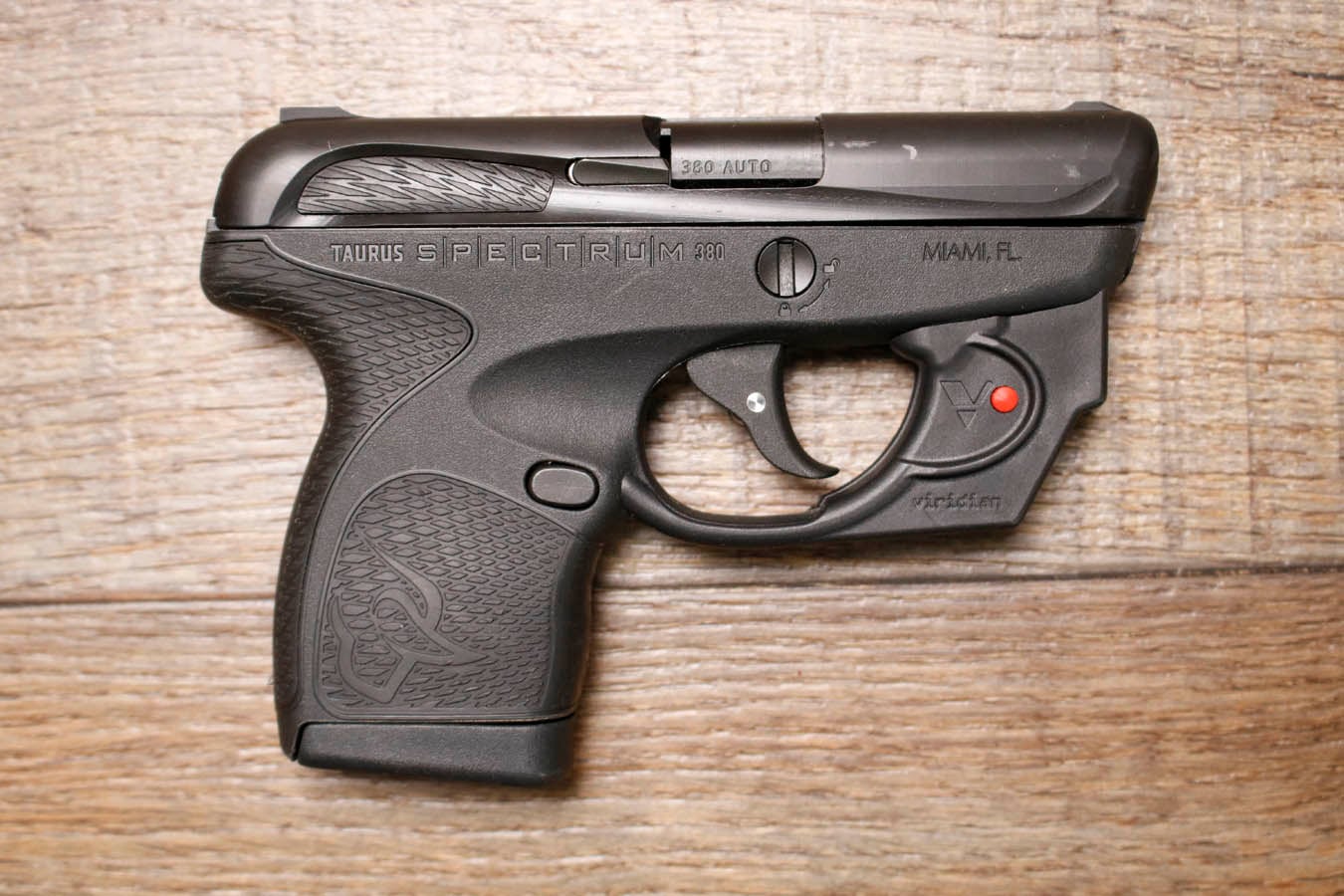 TAURUS Spectrum .380 Auto Used Micro-Compact Pistol with Viridian Laser