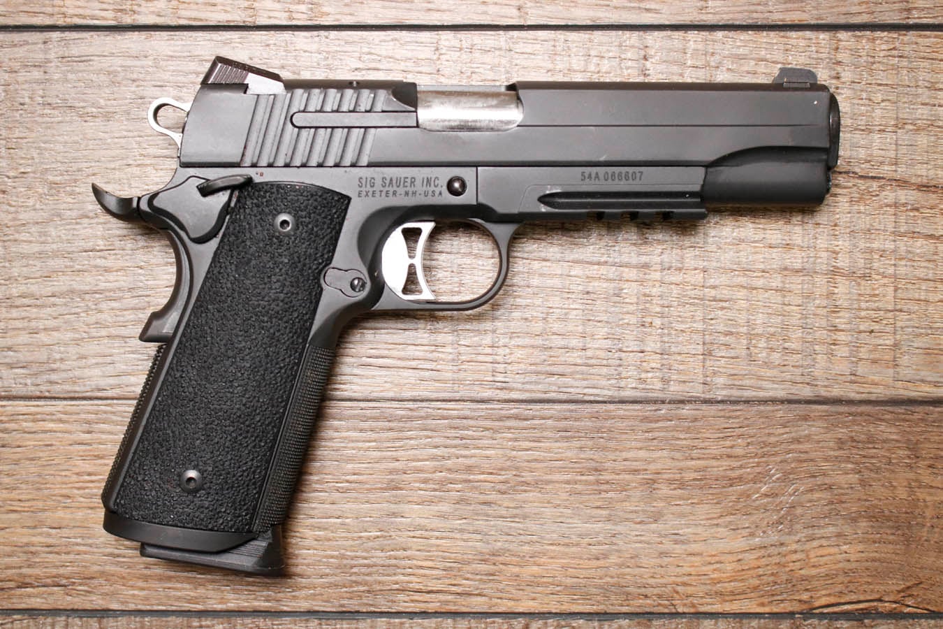 SIG SAUER 1911 Tacops 45 ACP Police Trade-In Pistol