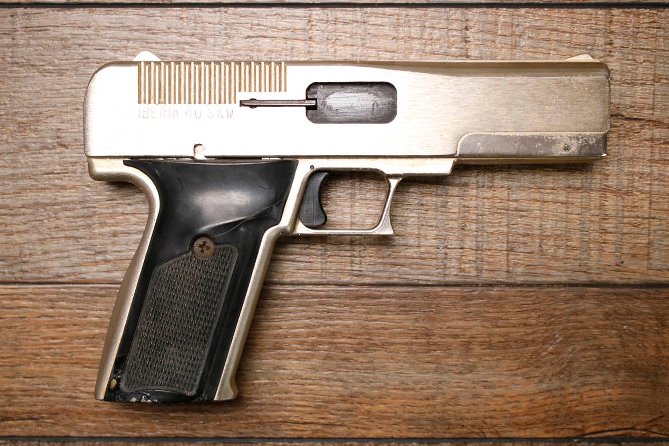 IBERIA FIREARMS Iberia 40 S&W Police Trade-In Pistol (No Magazine)