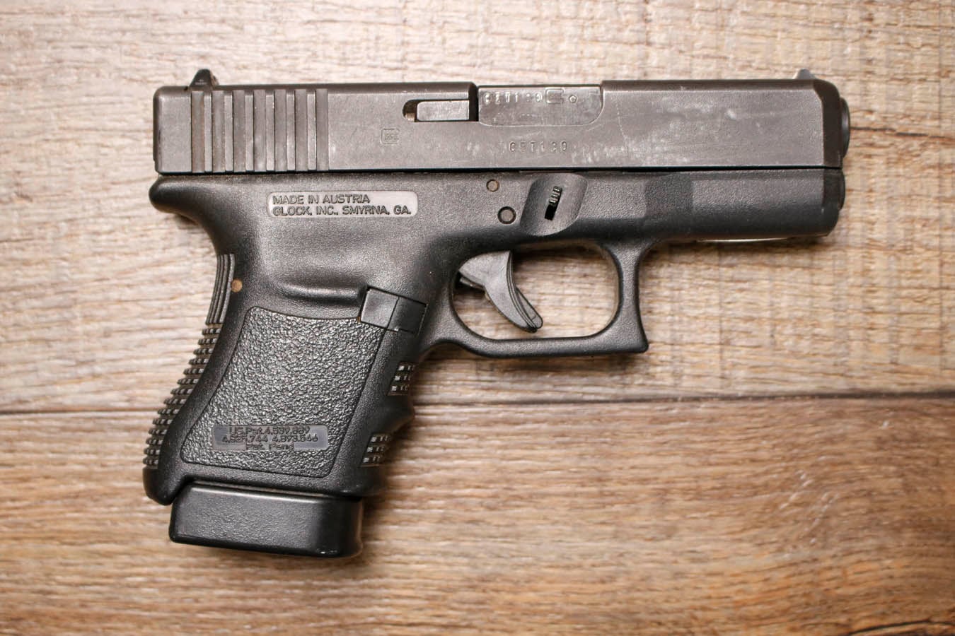 GLOCK 30 Gen 3 45 ACP Police Trade-In Pistol with Three Magazines
