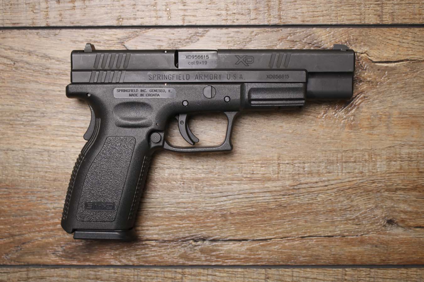 SPRINGFIELD XD-9 Tactical 9mm Police Trade-In Pistol