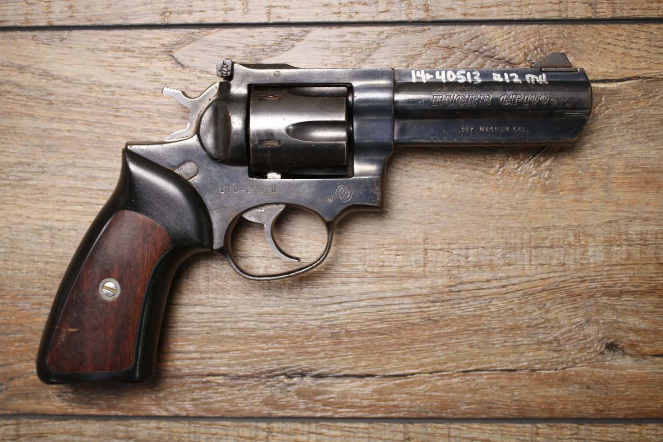 RUGER GP100 357 Mag. Police Trade-In Revolver