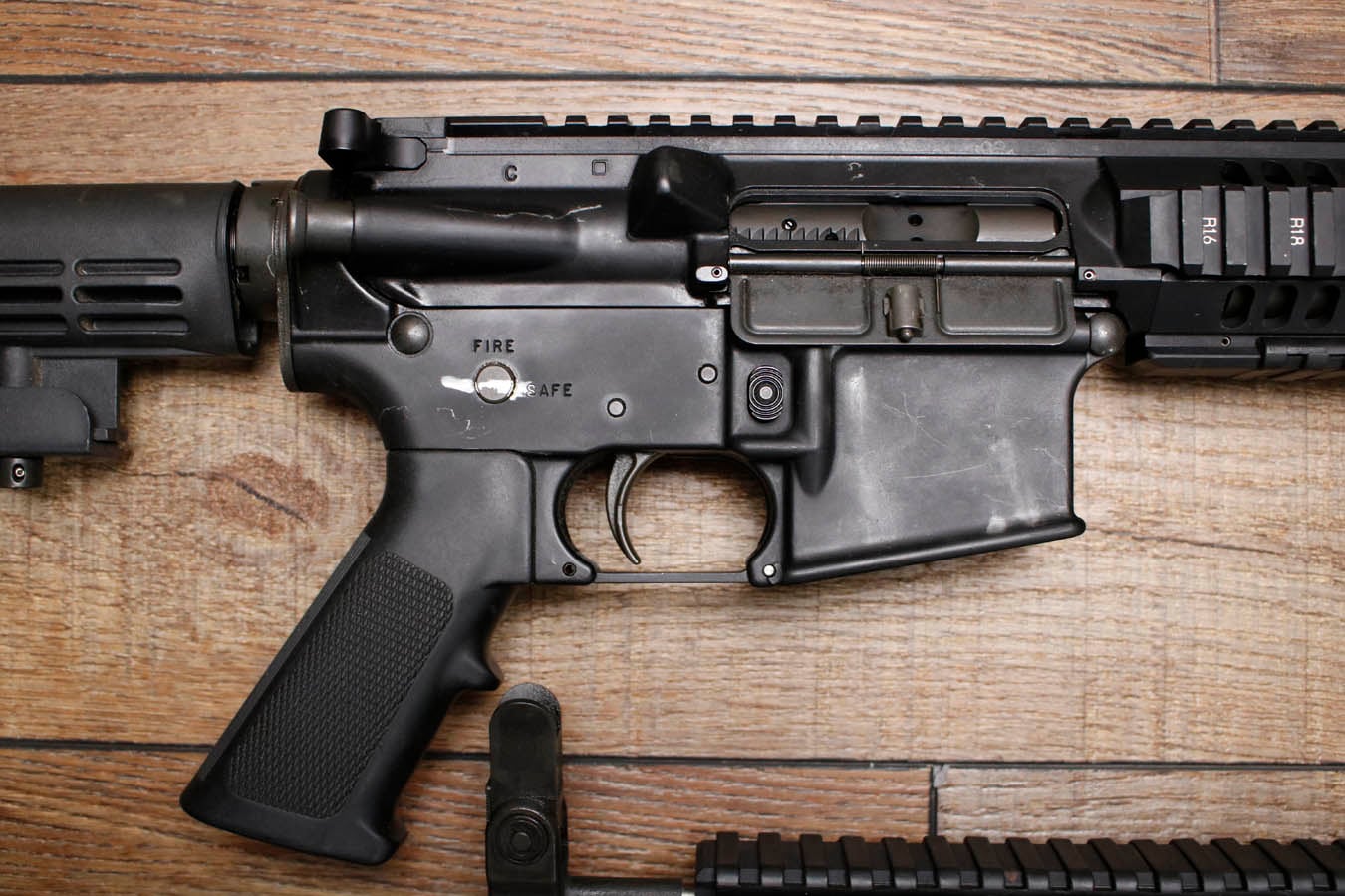 COLT LE6940 M4 Carbine 5.56mm Police Trade-In Rifle with Quad Rail (No Magazine)