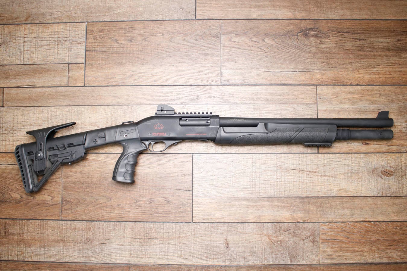 BLACK ACES TACTICAL Pro Series X 12GA Police Trade-In Shotgun with Case, Extra Barrel, Extra Stock