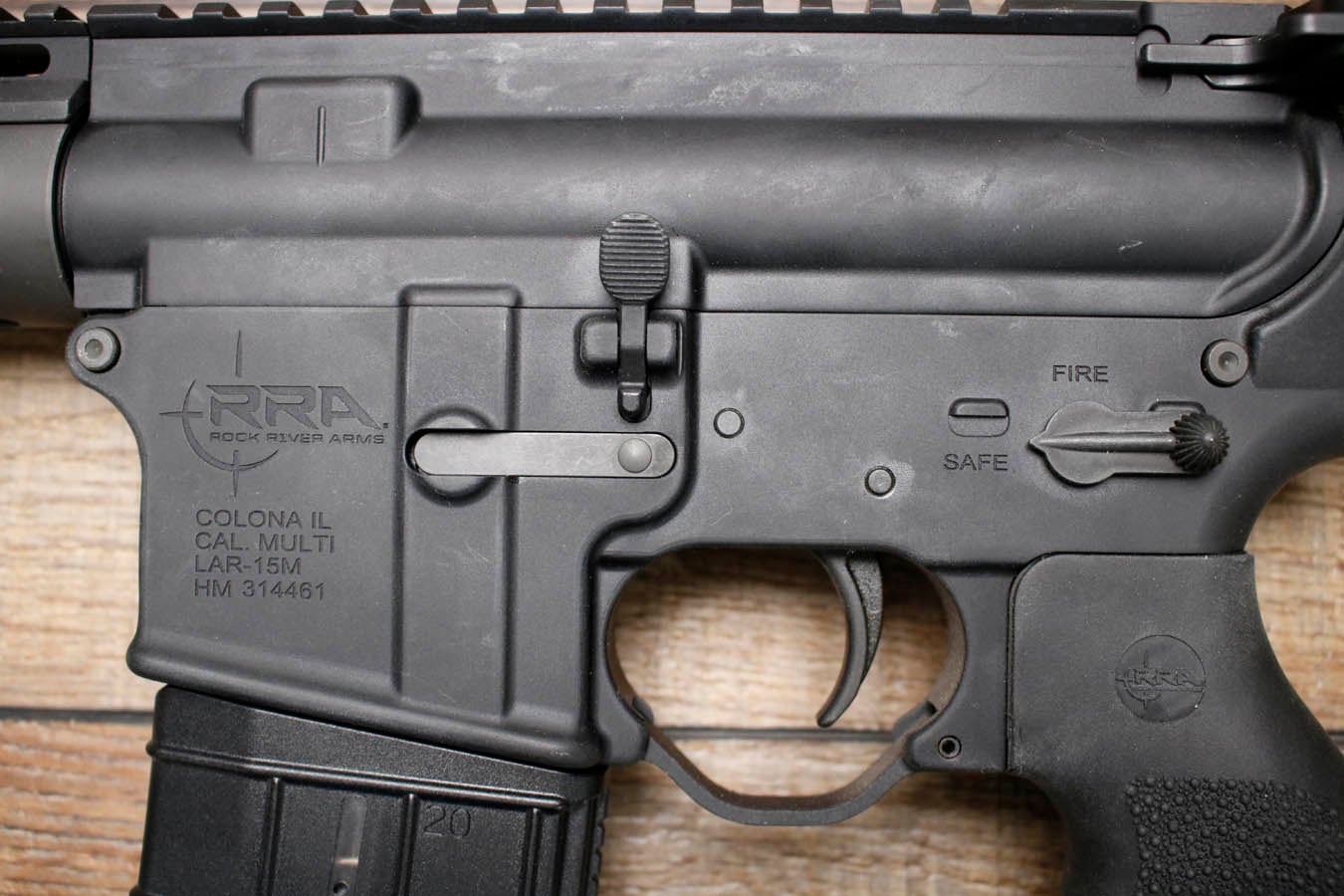 ROCK RIVER ARMS LAR-15 5.56mm Police Trade Rifle with Case