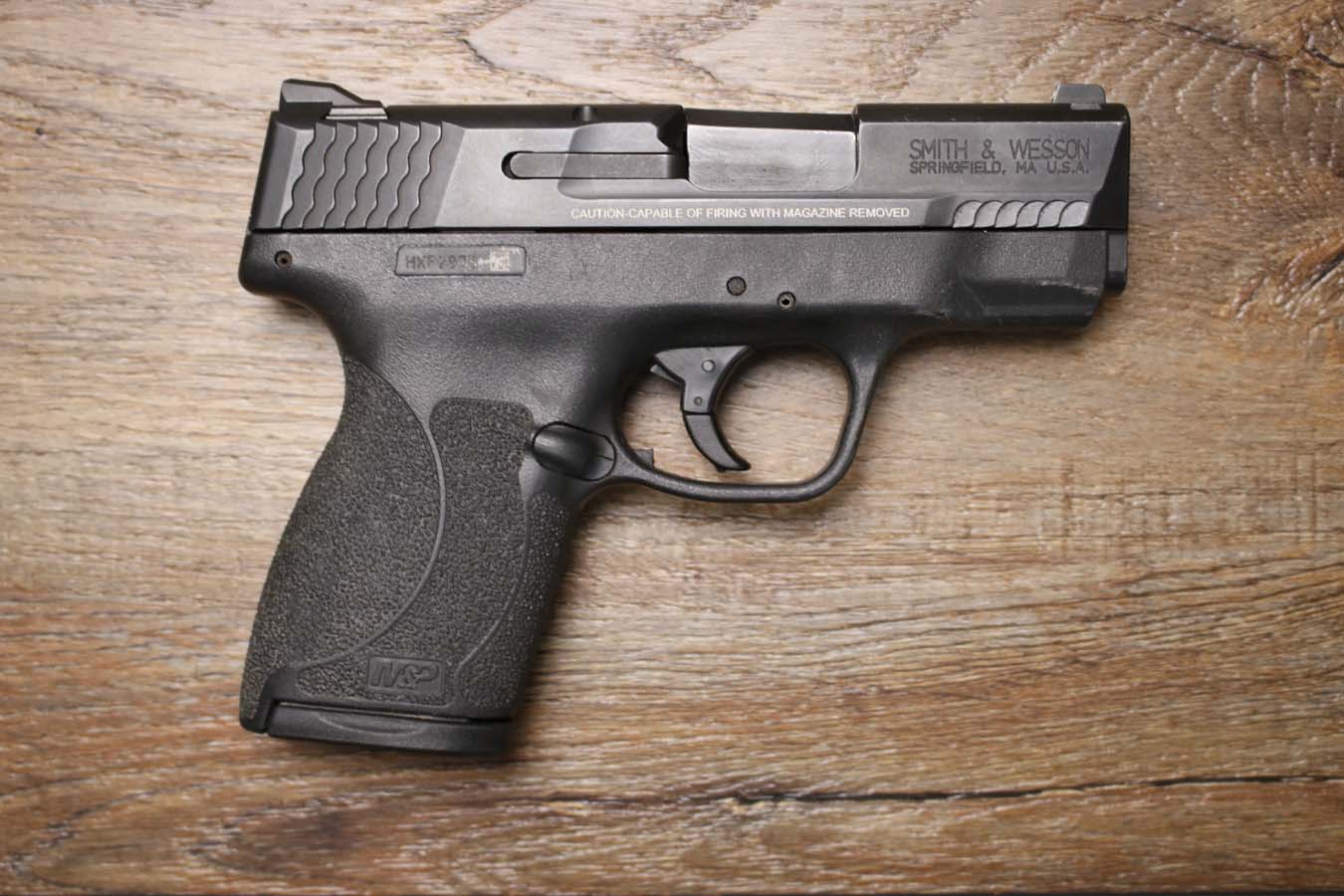 SMITH AND WESSON M&P45 Shield 45 ACP Police Trade-In Pistol with Three Magazines and Original Box