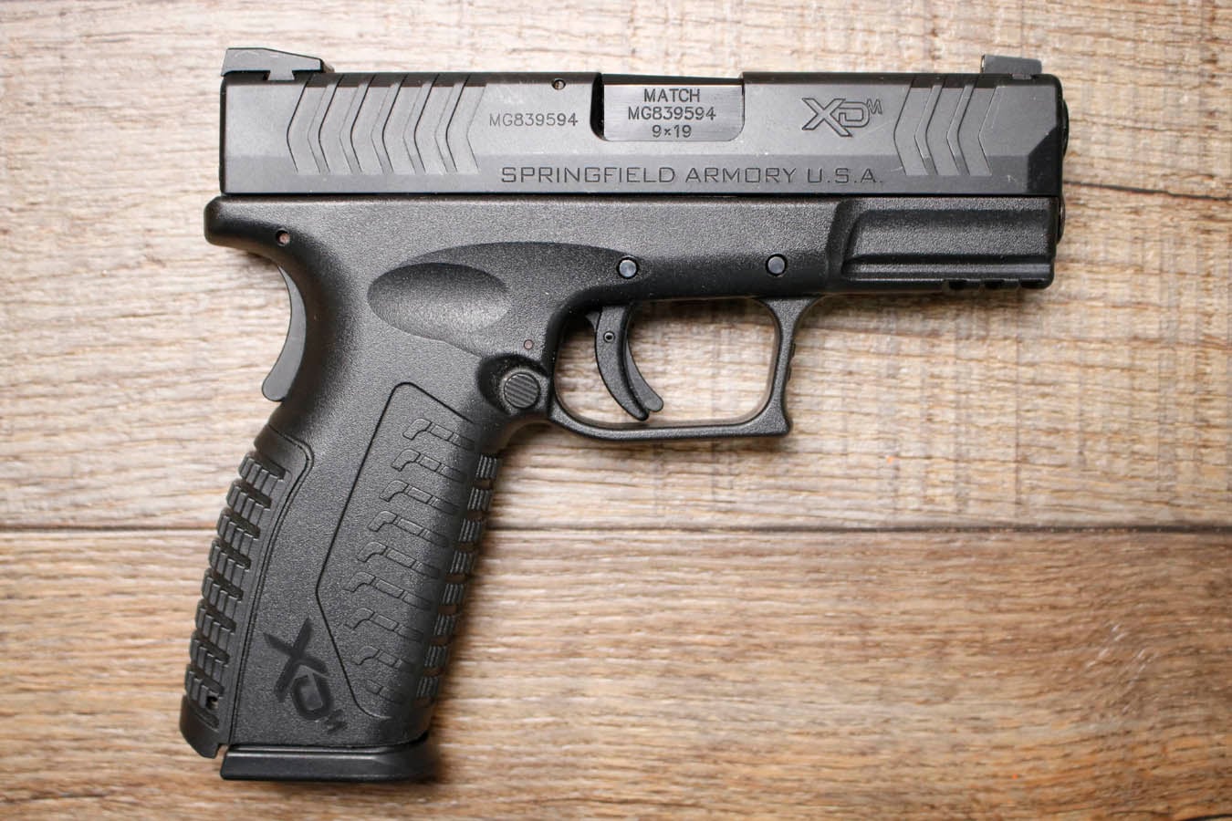 SPRINGFIELD XDM-9 9mm Police Trade-In Pistol