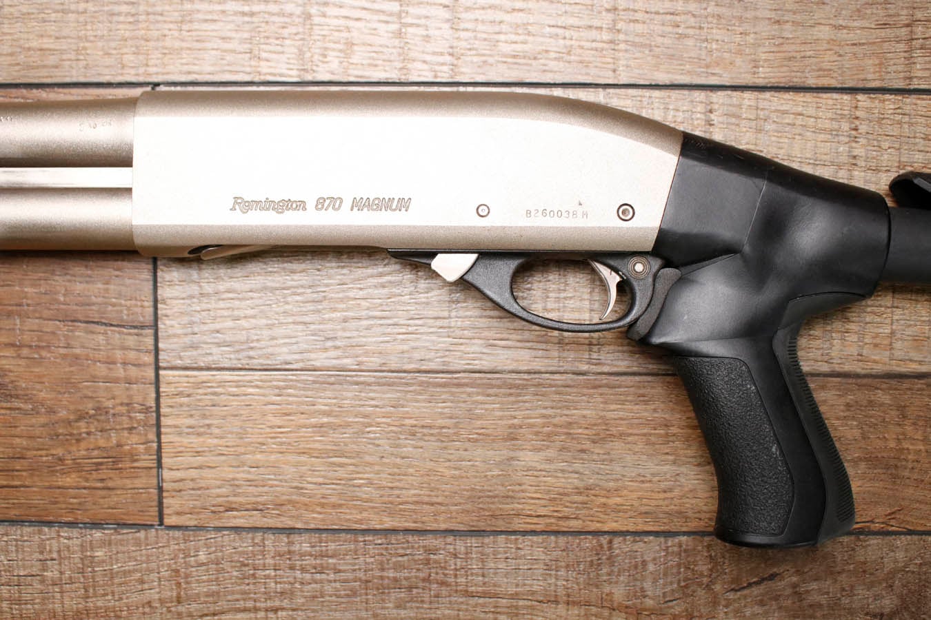 REMINGTON 870 Marine Magnum 12GA Police Trade-In Shotgun with Pistol Grip