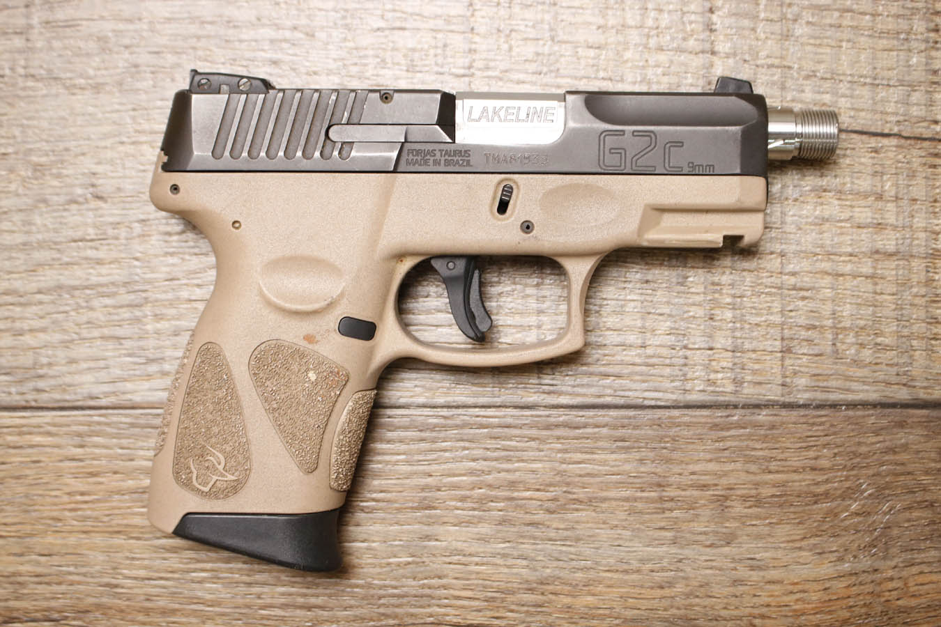 TAURUS G2C 9mm Police Trade-In Pistol with Threaded Barrel