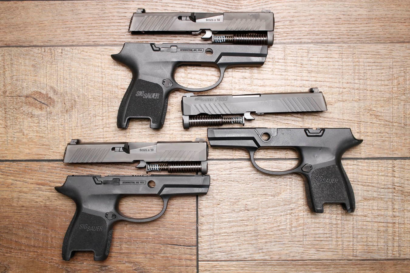 SIG SAUER P320 Sub Compact 9mm Cal X Police Trade-In Parts Kit