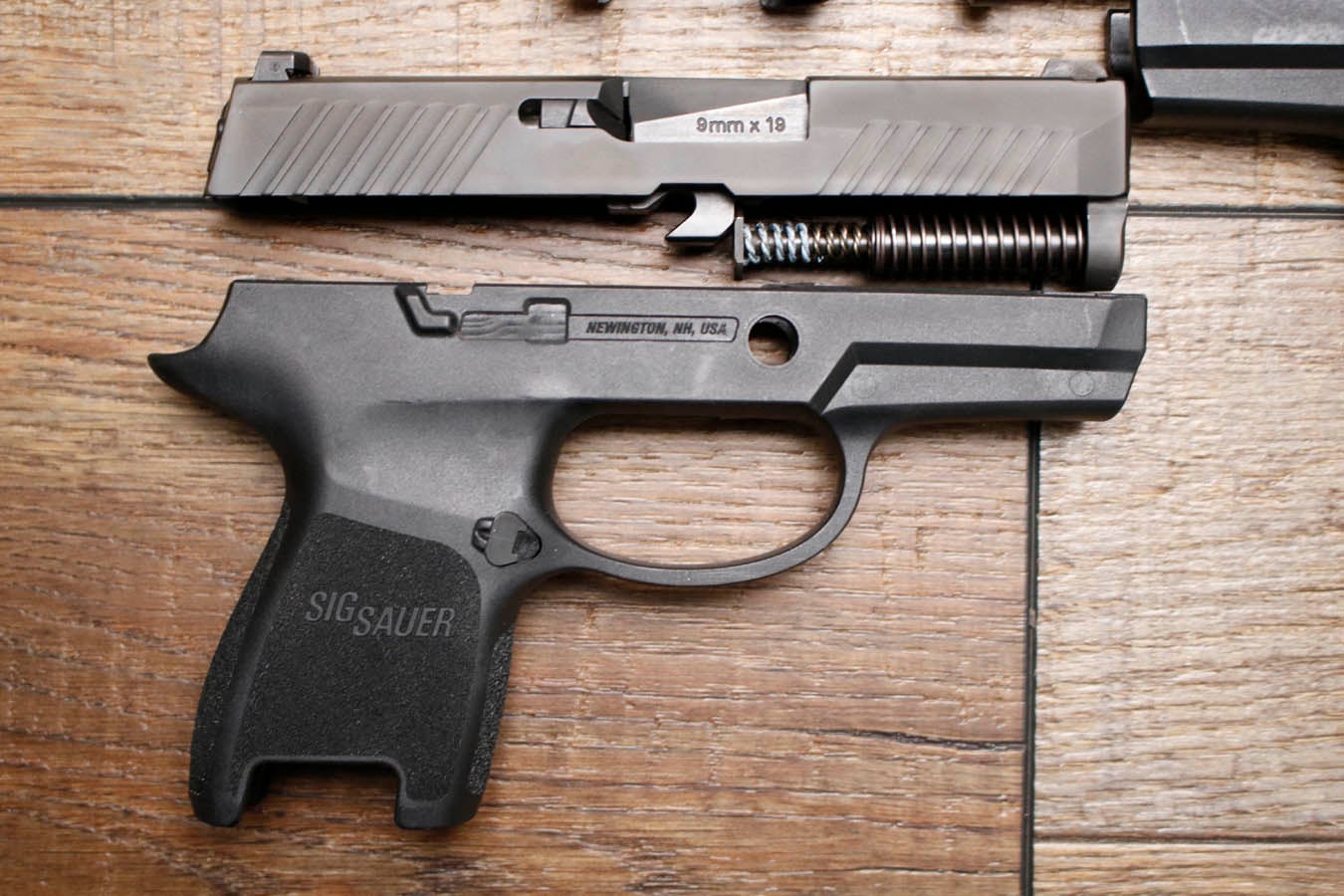 SIG SAUER P320 Sub Compact 9mm Cal X Police Trade-In Parts Kit