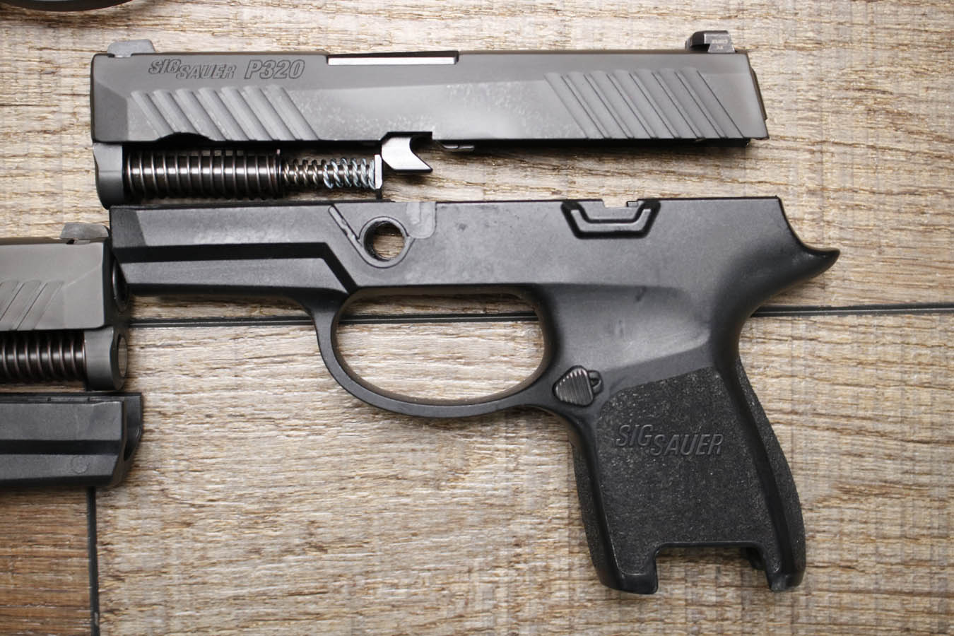 SIG SAUER P320 Sub Compact 9mm Cal X Police Trade-In Parts Kit