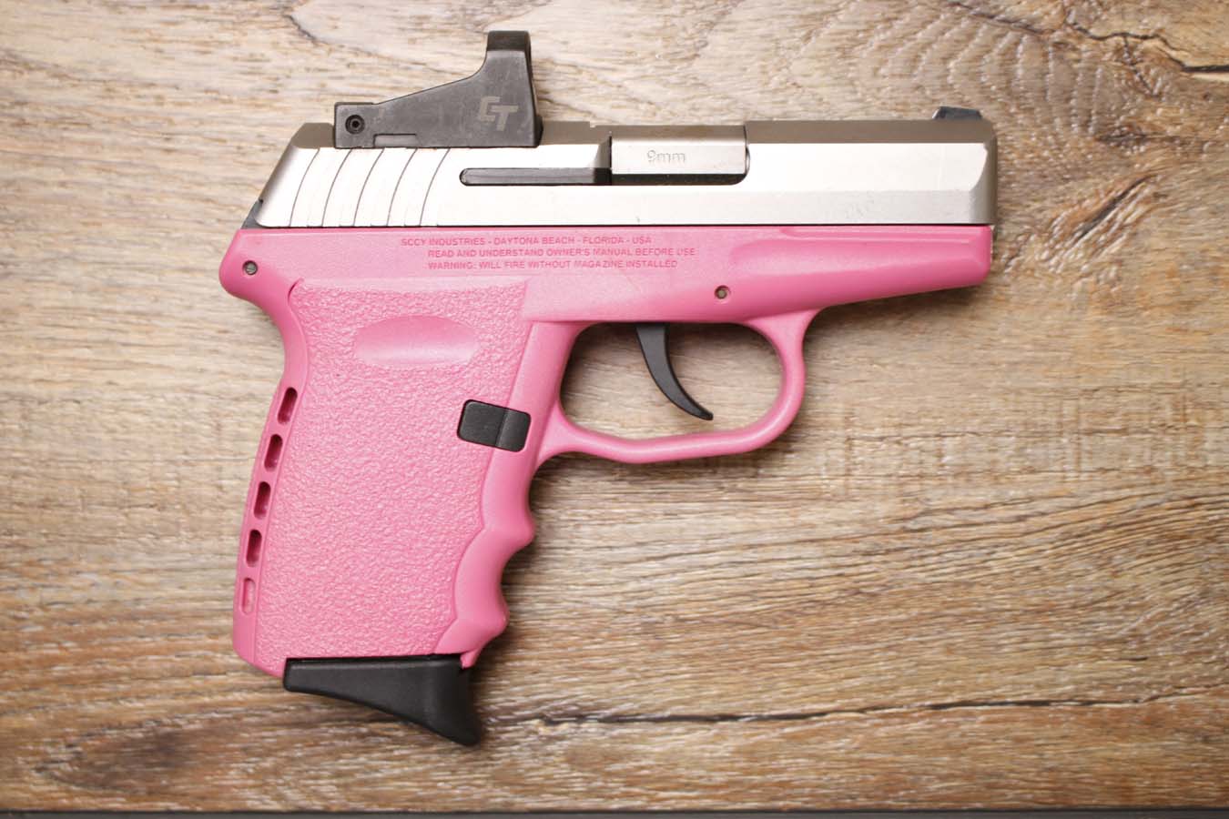 SCCY CPX-2 9mm Police Trade-In Pistol with Crimson Trace Sight