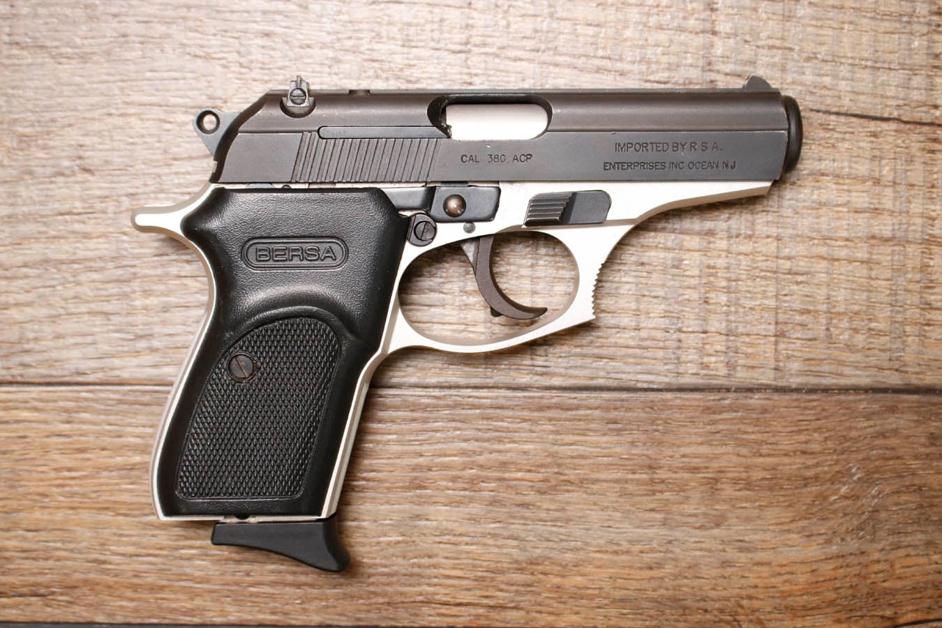 BERSA Thunder 380 ACP Police Trade-In Pistol with Holster and Two Magazines