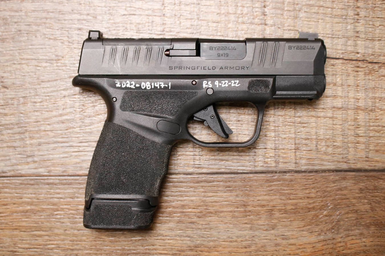 SPRINGFIELD Hellcat OSP 9mm Optic Ready Police Trade-in Pistol with Holster