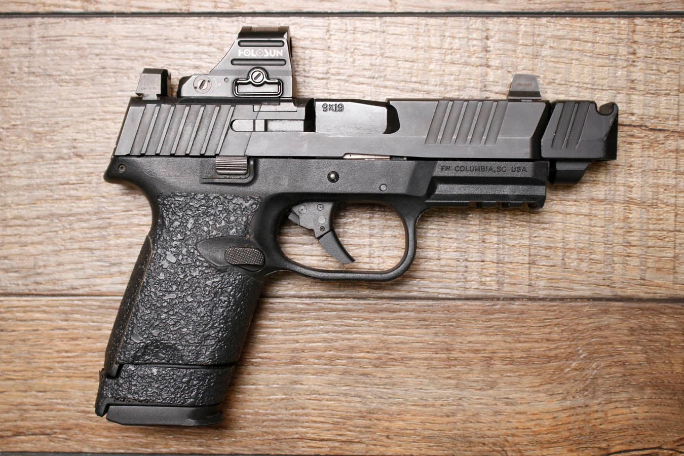 FN 509 9mm Police Trade-In Pistol with Holosun Red Dot and Holster