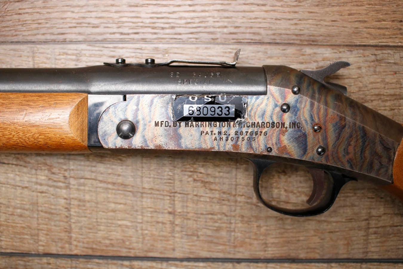 H AND R Single Shot 32GA Cap-Chur Powder Projector Police Trade-In Shotgun