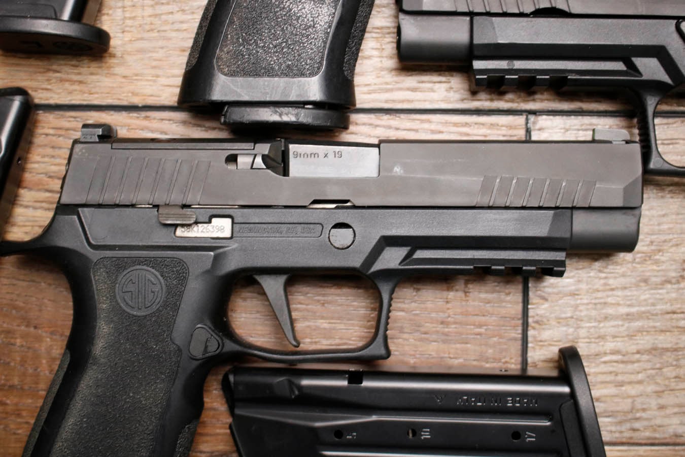 SIG SAUER P320 X-Series Full Size Optic Ready 9mm Police Trade-In Pistol (Good Condition)