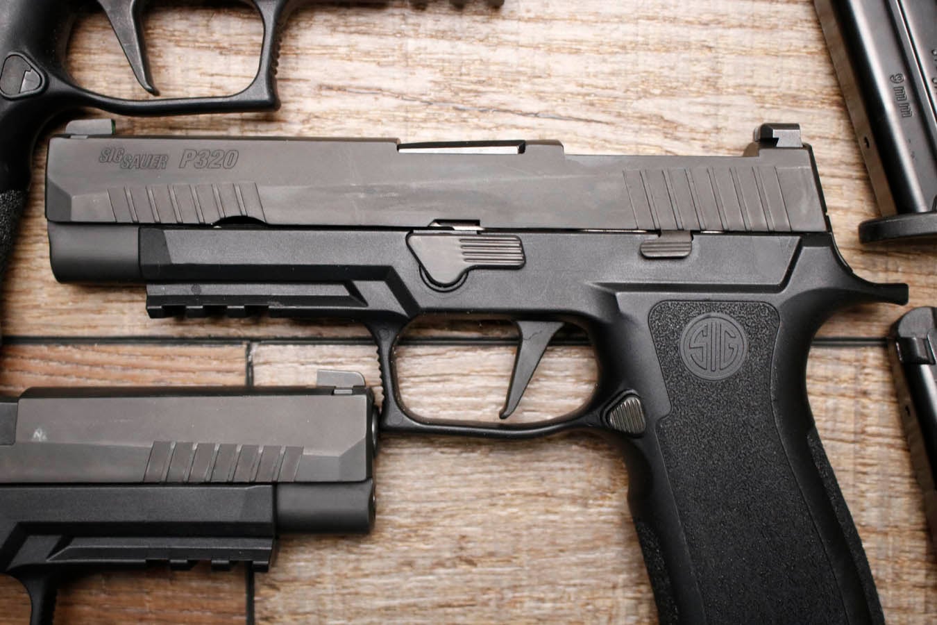 SIG SAUER P320 X-Series Full Size Optic Ready 9mm Police Trade-In Pistol (Good Condition)