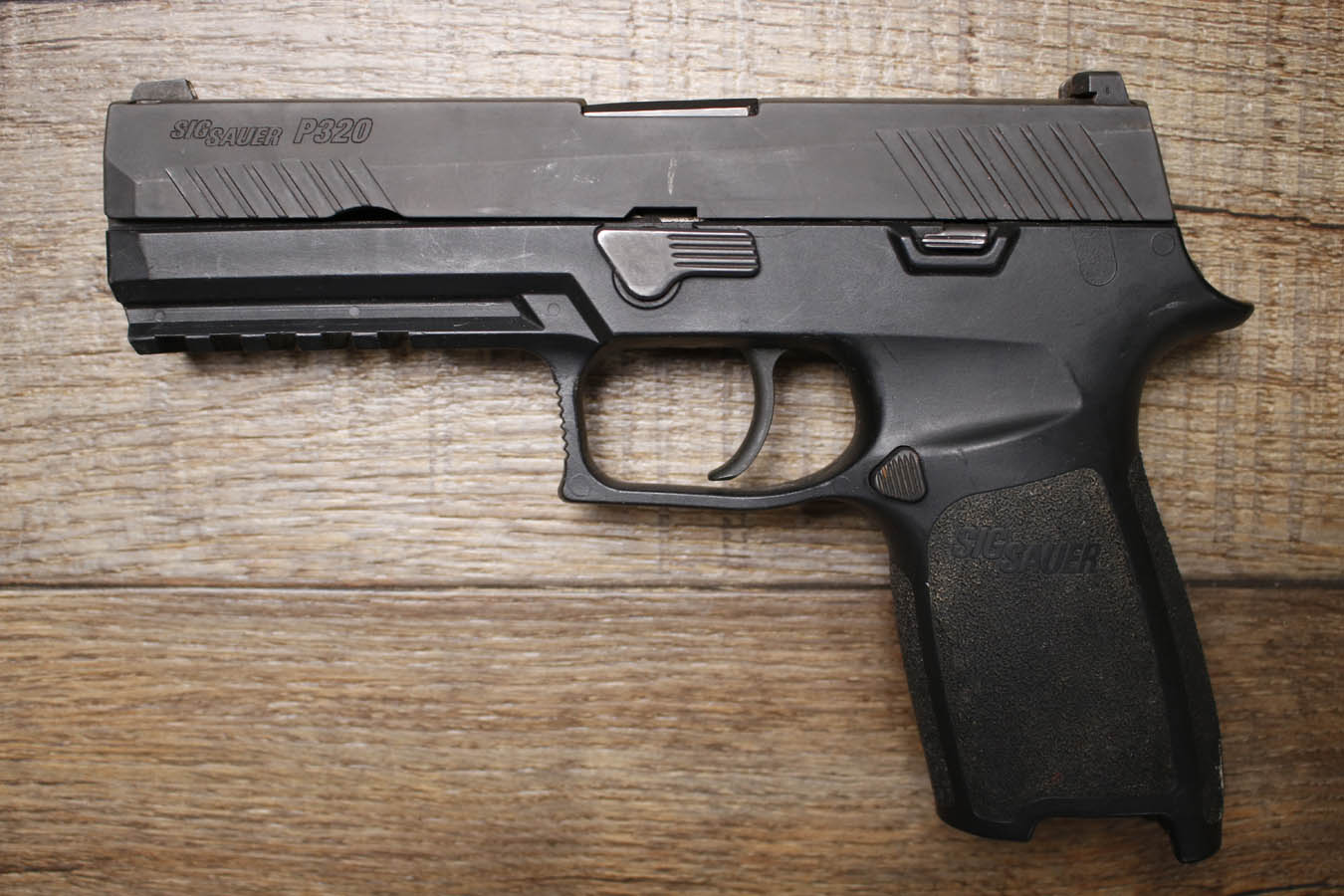 SIG SAUER P320 9mm Police Trade-In Pistol (No Magazine)