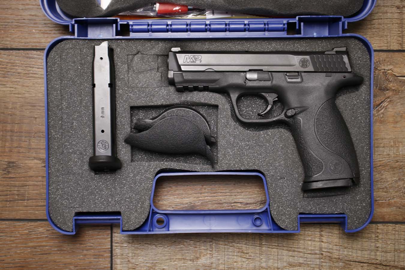 SMITH AND WESSON M&P9 Full Size Gen 1 9mm Police Trade-In Pistol with Original Box and Two Magazines
