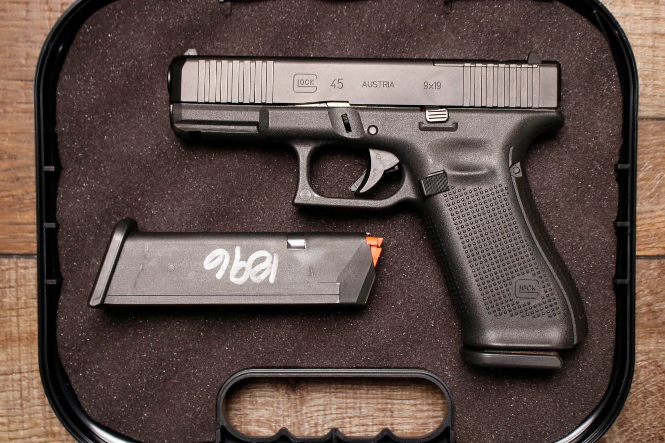 GLOCK 45 MOS 9mm Optic Ready Police Trade-In Pistol (DeltaPoint Pro Cut)