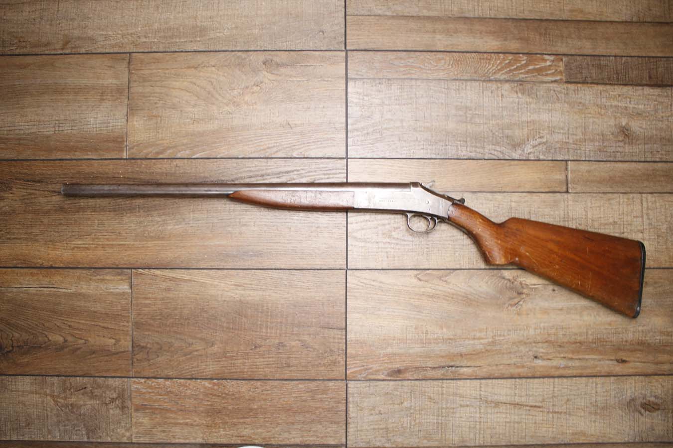 H AND R Top Break 16 GA Police Trade-In Shotgun