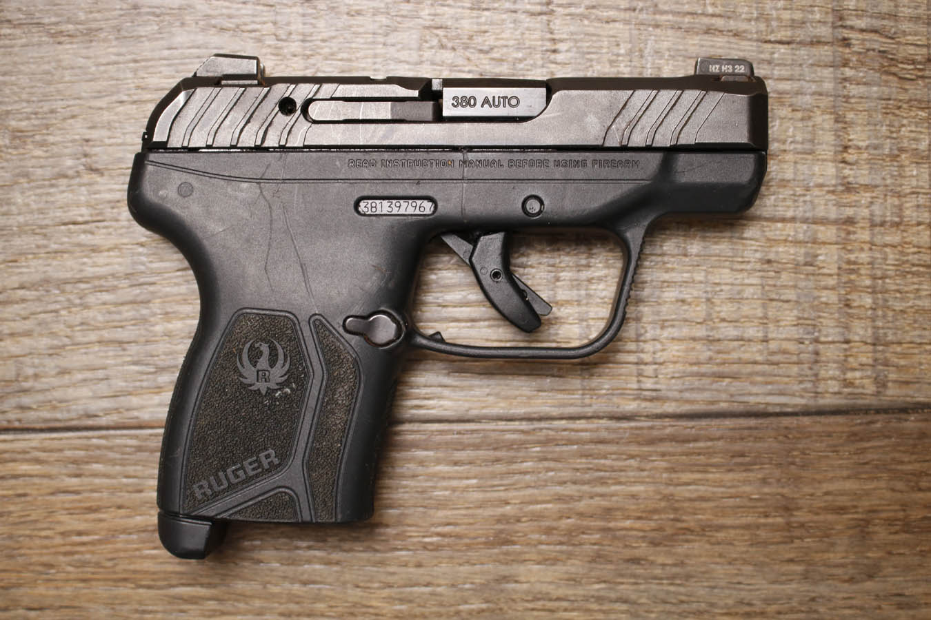 RUGER LCP MAX 380 ACP Police Trade-In Pistol (No Magazine)