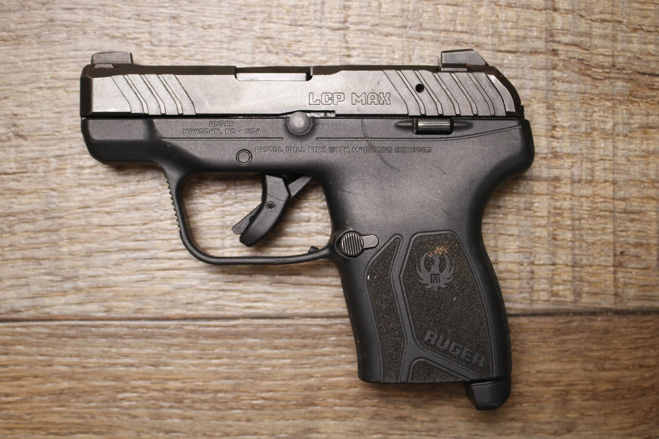 RUGER LCP MAX 380 ACP Police Trade-In Pistol (No Magazine)