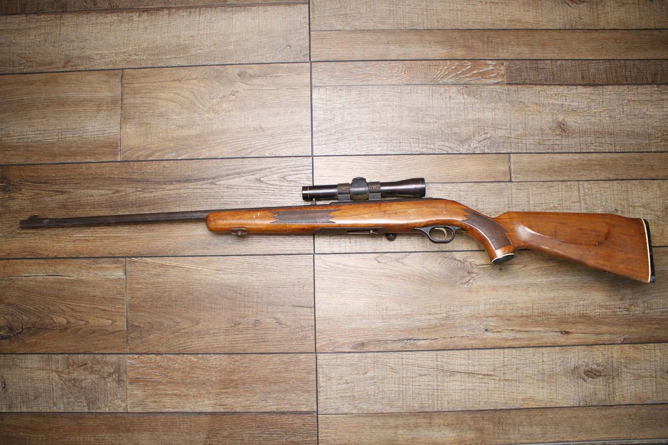 MOSSBERG 640 KD Chuckster 22 WMR Police Trade-In (No Magazine)
