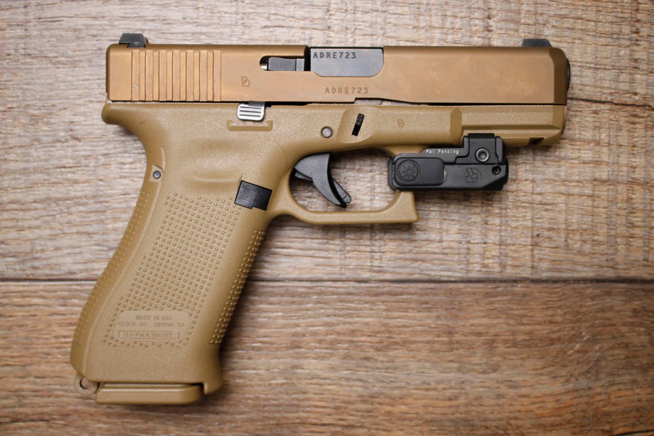 GLOCK 19X 9mm Police Trade-In Pistol with Laser