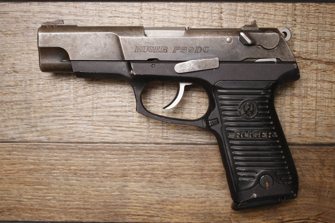RUGER P89DC 9mm Police Trade-In Pistol