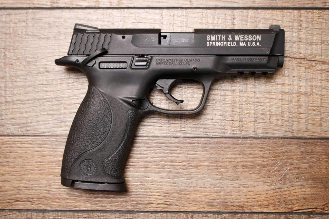 SMITH AND WESSON M&P22 22 LR Police Trade-In Pistol