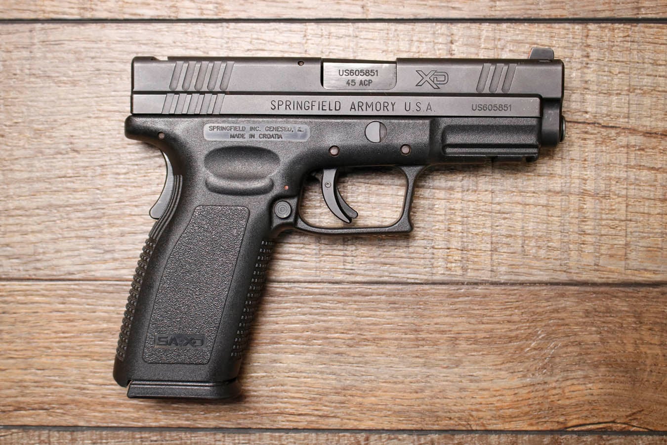 SPRINGFIELD XD-45 45 ACP Police Trade-In Pistol